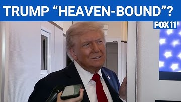 Trump admits he may not go to heaven | FOX 11 LA