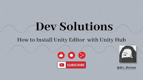How to install Unity Editor with Unity Hub 2023