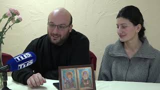Грузинская икона «Слава Пресвятой Троицы» в Виссагинасе