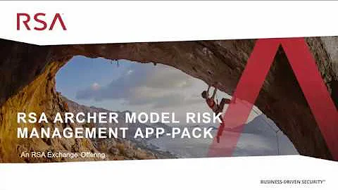 rsa archer model risk management demonstration