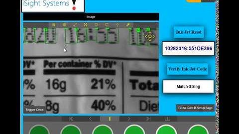KMV Isight 2020 Code Reader + solution for INK Jet Print Verify
