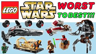 EVERY MAY 2024 LEGO STAR WARS SET FROM WORST TO BEST!!! SITH INFILTRATOR, COMMANDER CODY, AND MORE!!