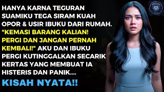 Download Lagu HANYA KARENA KUAH OPOR, SUAMIKU USIR IBUKU! SECARIK KERTAS BUAT MEREKA HISTERIS \u0026 JADI GELANDANGAN MP3