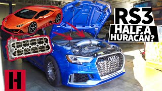 What Makes the Audi RS3's 07k 5CYL Engine SO GREAT? Lamborghini maybe!