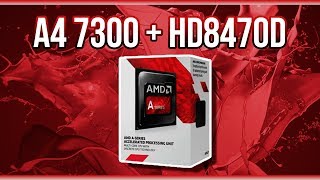 TESTE A4 7300 + HD8470D // EM MAIS DE 30 JOGOS