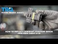 How to Replace Camshaft Position Sensor 1994-2004 Chevy S-10