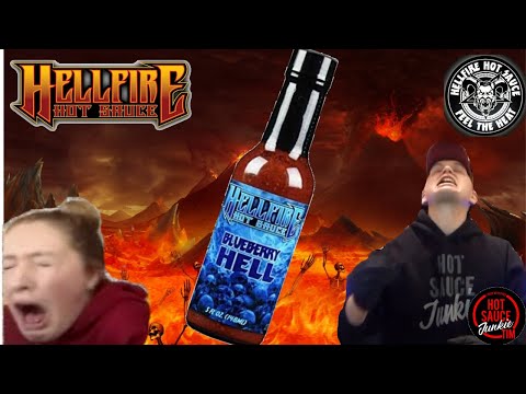 #BlueberryHell -5:29 Mark best reaction ever #HellfireHotSauce blueberry pie