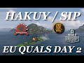 Hakuy v sip king of the sea xvi eu qualifiers day 2 world of warships