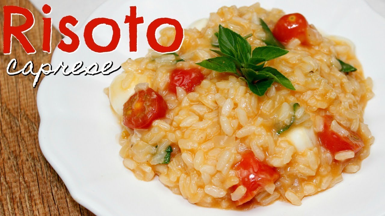 Risoto Caprese | Menu de Nutri
