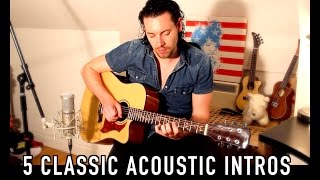 5 Classic Acoustic Guitar Intros