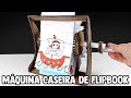 FIZ UMA MÁQUINA CASEIRA DE ANIMAÇÃO FLIPBOOK - Passo a passo para você fazer também!