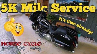 Taking My '24 Harley Davidson Road Glide in for its 5K mile Service| Small Motorcycle Shop Won Ep.23