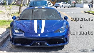 SUPERCARS OF CURITIBA #09 - Speciale Huracan Aston GT3 M4 & more in 60fps