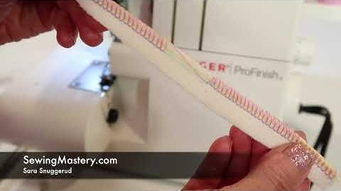 Singer 14CG754 ProFinish Serger Overlock 14 Fixing a Broken Thread