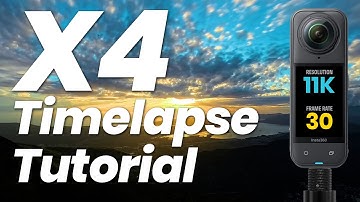 Insta360 X4: How To Film And Edit A Sunset Timelapse Video