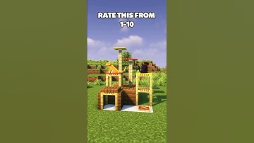 Minecraft: Cat Tree House 🏡 #shorts