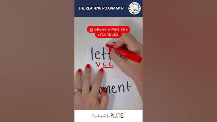 Syllable Marking! #shorts #thereadingroadm #scienceofreading #teachersfollowteachers #teachers