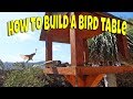 How to build a bird table | Wooden bird feeder