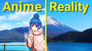 REAL LIFE ANIME Locations from YURU CAMP (Laid Back Camp - ゆるキャン△)