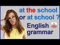 When do we use "THE" in English? - English grammar rules