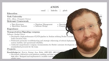 Software Engineer Gets ZERO Interviews by Cold Applying | Recruiter Reviews Resumes EP 216