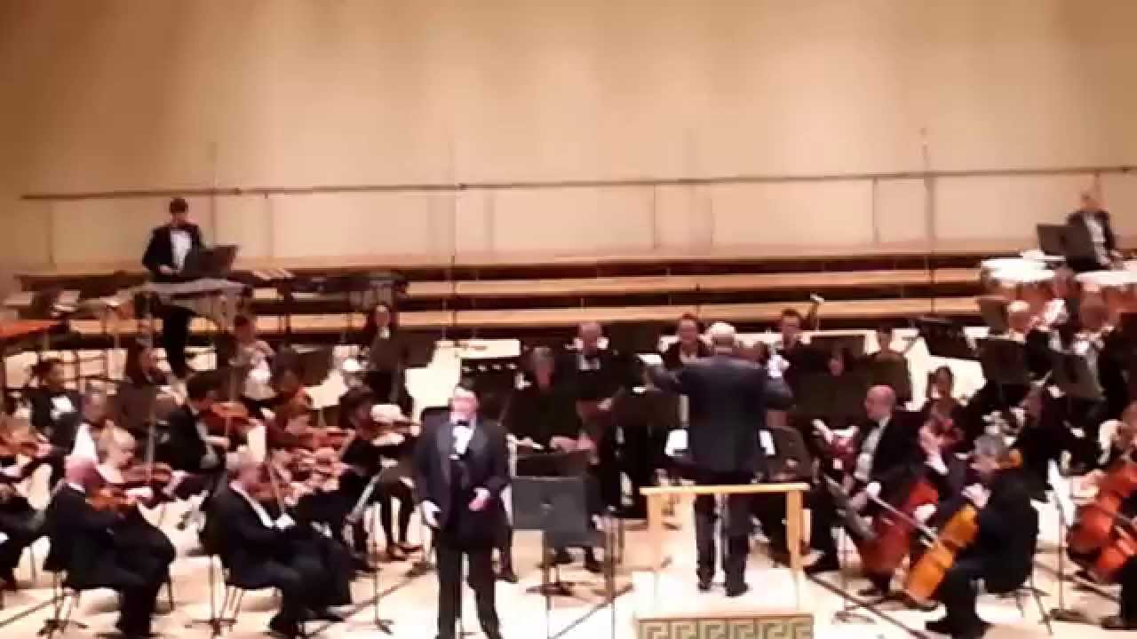 Mark Sumner "Maria" with the New Haven Symphony