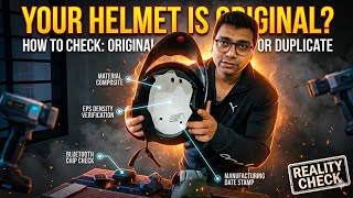 HOW CHECK YOUR HELMET IS ORIGINAL OR DUPLICATE? HEALTHY REALITY  CHECK NOW .