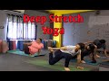 Deep stretch yoga  full body yoga at home  deep stretching 