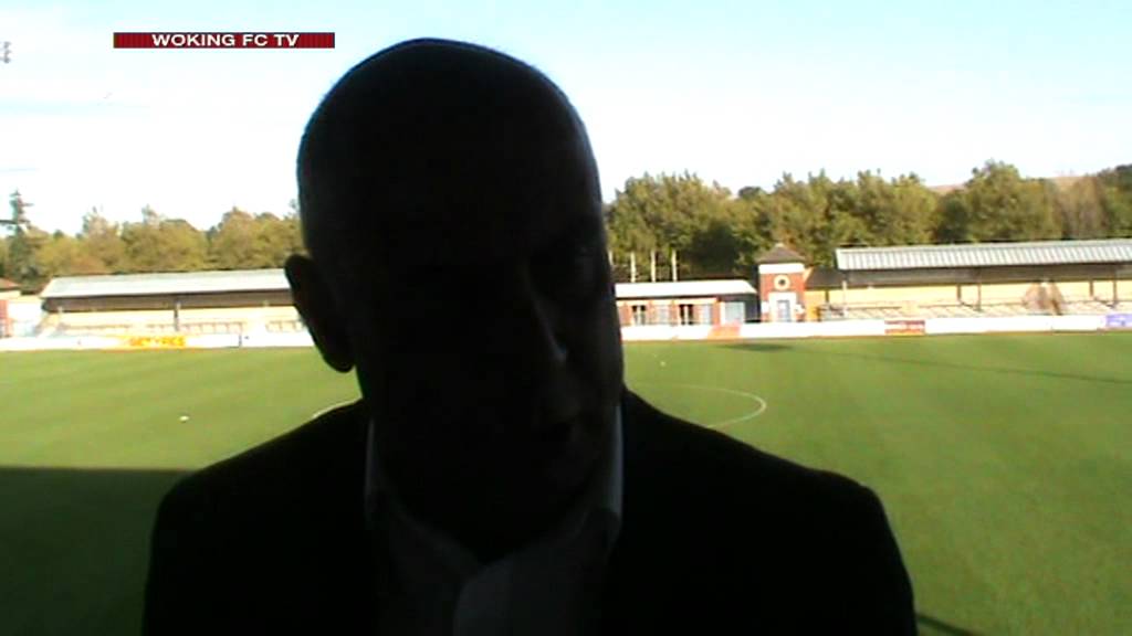 reaction turbine Dorchester Town 0-1 Woking (Garry Hill Interview)
