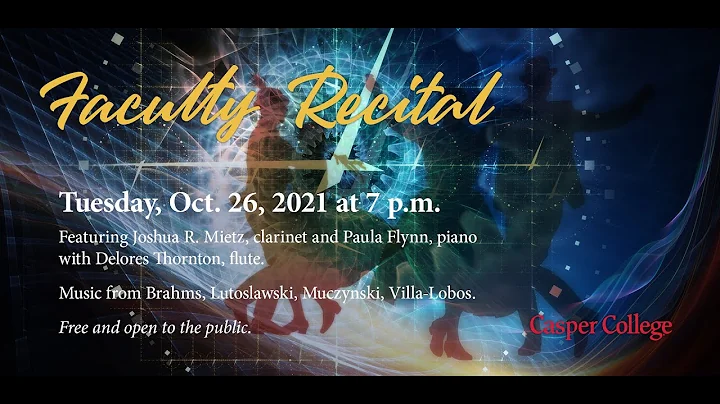 Casper College Faculty Recital: Joshua R. Mietz, P...