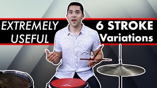 6 Stroke Roll & 16th Triplets - MUST KNOW Rudiment