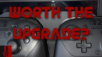 Switch vs Switch 2 Pro Controller 