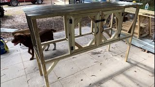 Diy simple brooder build, bunny hutch quail, complete build, bird cage reptile enclosure #CoopsByJoe