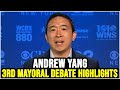 Andrew Yang 3rd Mayoral Debate Full Highlights | Every Word He Said