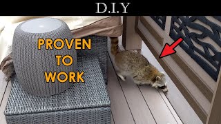 DIY Deck (Part 26): How to keep Raccoons off your patio furniture in backyard for good?