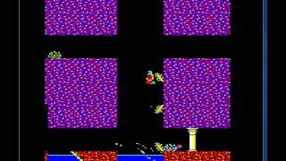 BBC Micro Exile: nuking the strongest (red) clawed robot