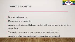 Workshop II: Anxiety – Overwhelmed and all Zoomed Out