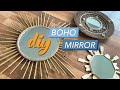 DIY BOHO MIRROR | PINTEREST INSPIRED HOME DECOR