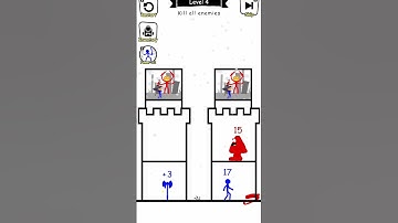 Stick man hero tower of defence level 4 all anime kills like and subscribe #like#suscribe#viral #