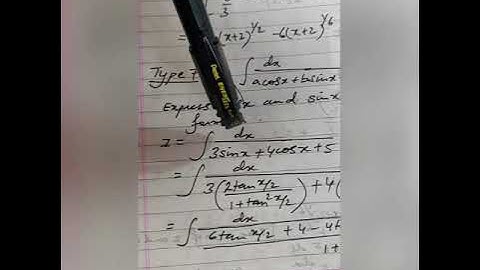 Indefinite Integration: Part 6: Linear Substitution