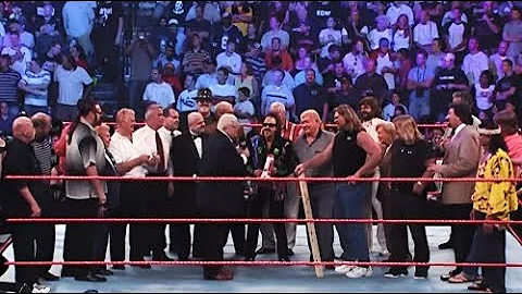 Legends Reunion at RAW Homecoming, featuring Dusty Rhodes, Billy Graham & others. RAW OCT. 03, 2005.