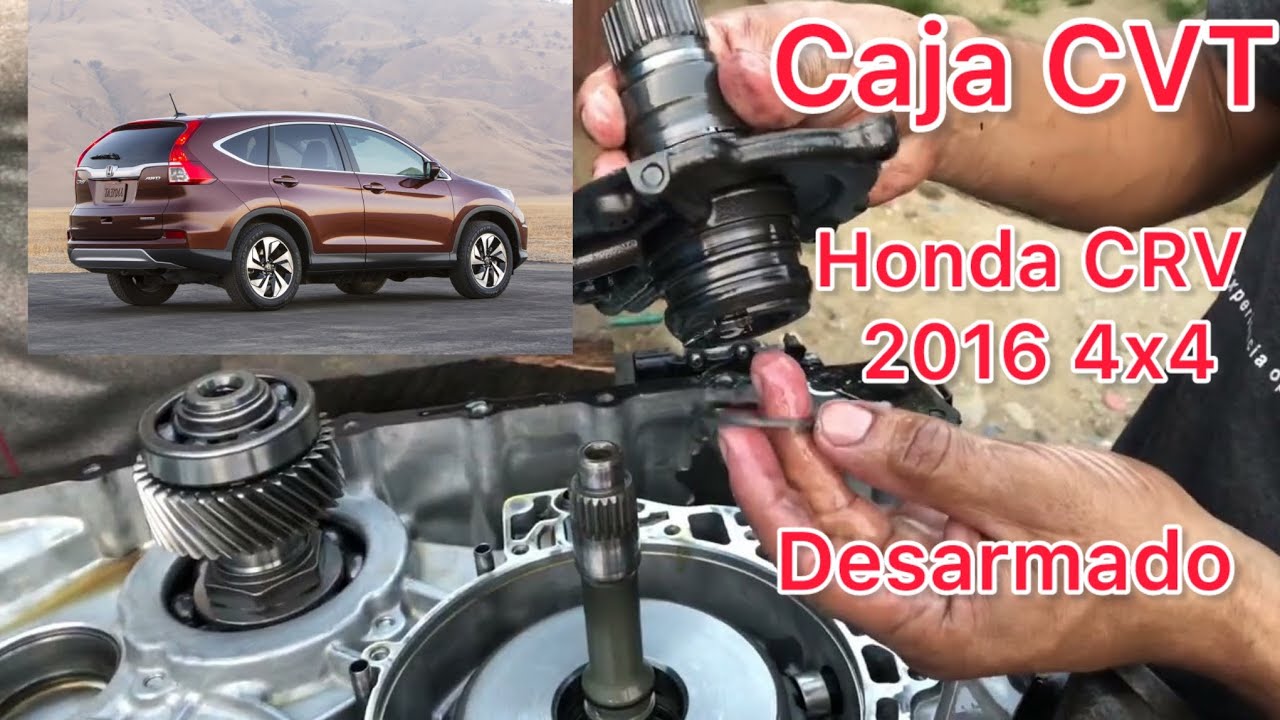 Como desarmar una transmisión CVT de Honda CRV 2016 4x4