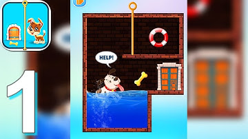 Save the Puppy - Gameplay Walkthrough Part 1 Levels 1-30 (Android,iOS)