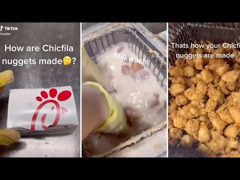 Chick-fil-A worker reveals how nuggets are made in viral TikTok video