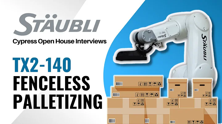 Staubli Open House | TX2-140 Fenceless Palletizing