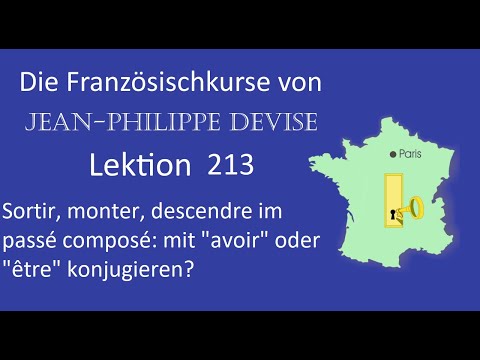 Video: Ist traverser Konjugation mit avoir oder etre?