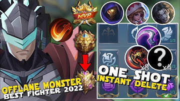 ALPHA ULTIMATE BUILD AND EMBLEM TO BULLY EXP LANE AND ENEMIES! | OP DAMAGE | TUTORIAL GUIDE | MLBB