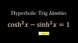 Hyperbolic Trig Functions ( A thorough Introduction)