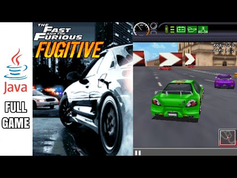 THE FAST AND THE FURIOUS FUGITIVE 3D - Java Game (Full Gameplay No Commentary)