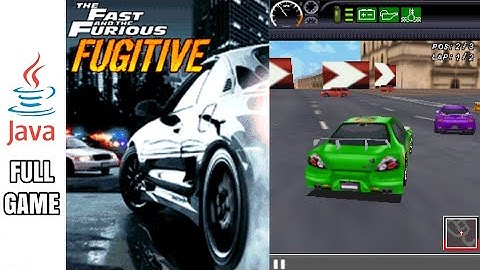 THE FAST AND THE FURIOUS FUGITIVE 3D - Java Game (Full Gameplay No Commentary)